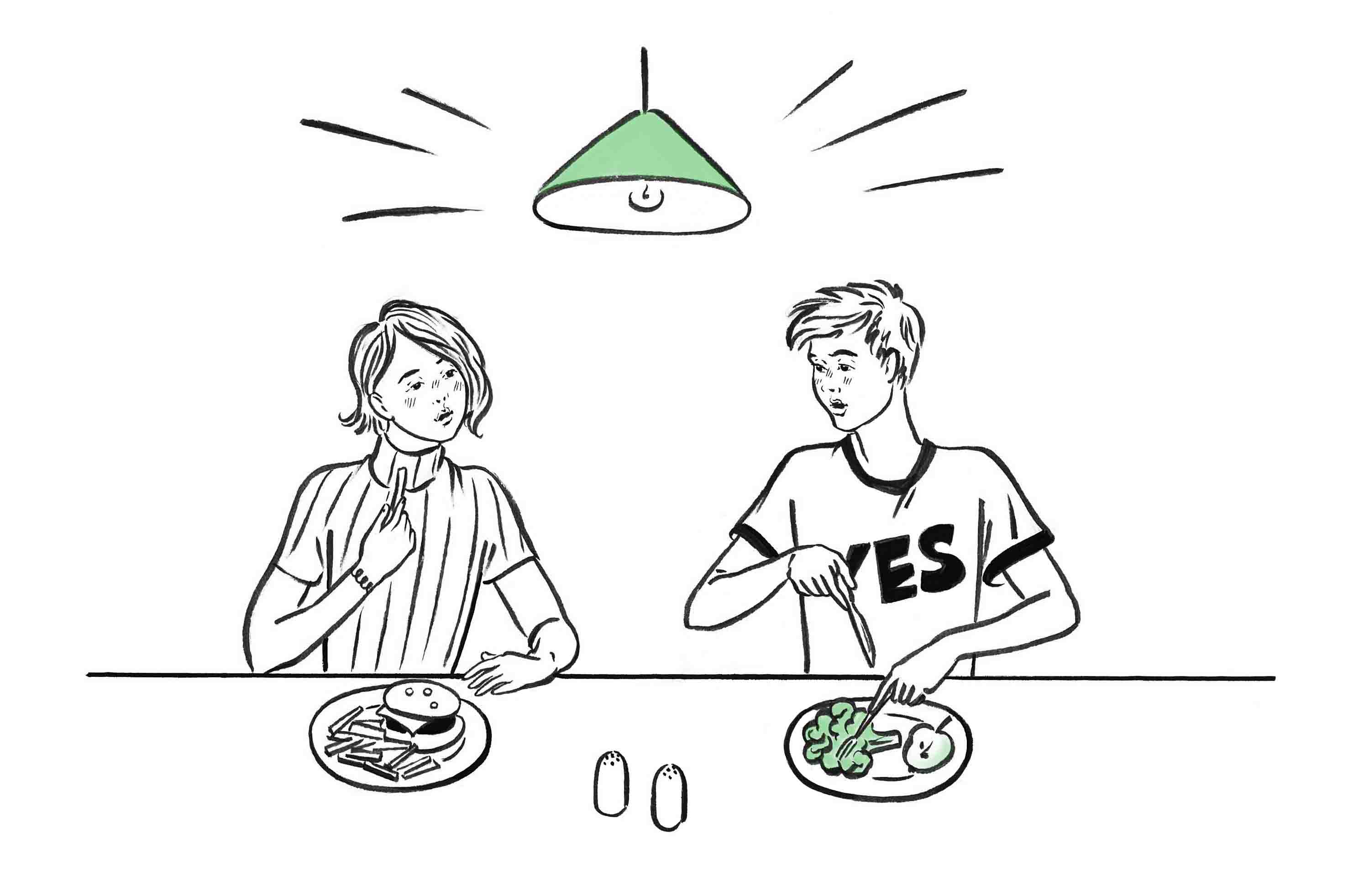 Питаемся правильно вместе с подростком