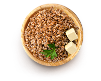 Гречка отварная с маслом сливочным