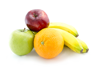 Фрукт: яблоко, груша,  киви, апельсин,  грейпфрут, мандарин