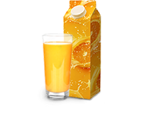 Сок пакетированный